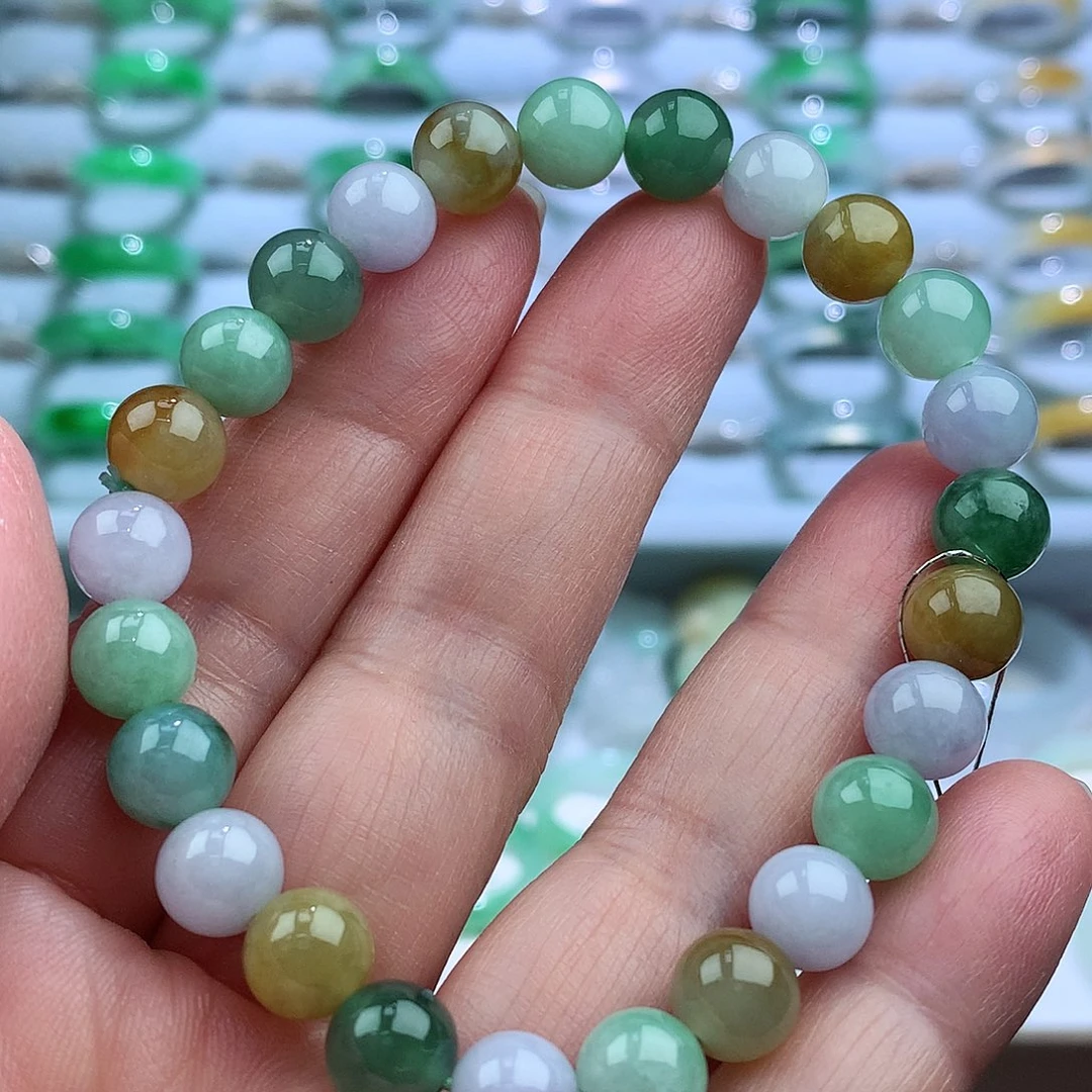 未镶嵌戒指翡翠手串