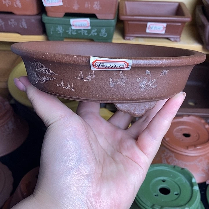宜兴紫砂精品花盆