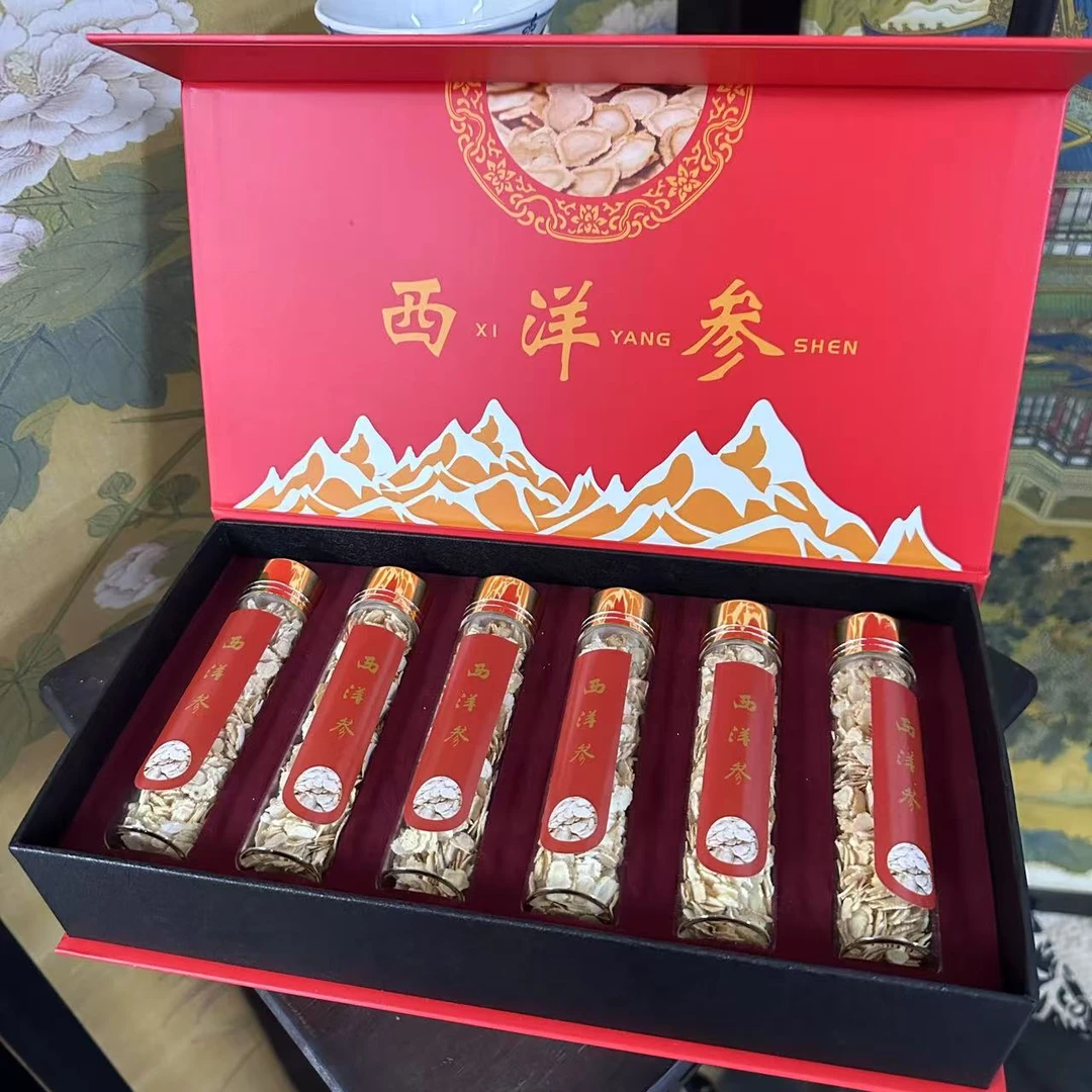 精选西洋参滋补食用切片西洋参礼盒