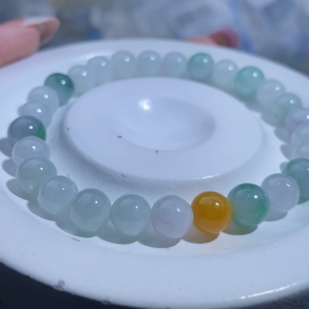 未镶嵌手串翡翠天然缅甸A货翡翠