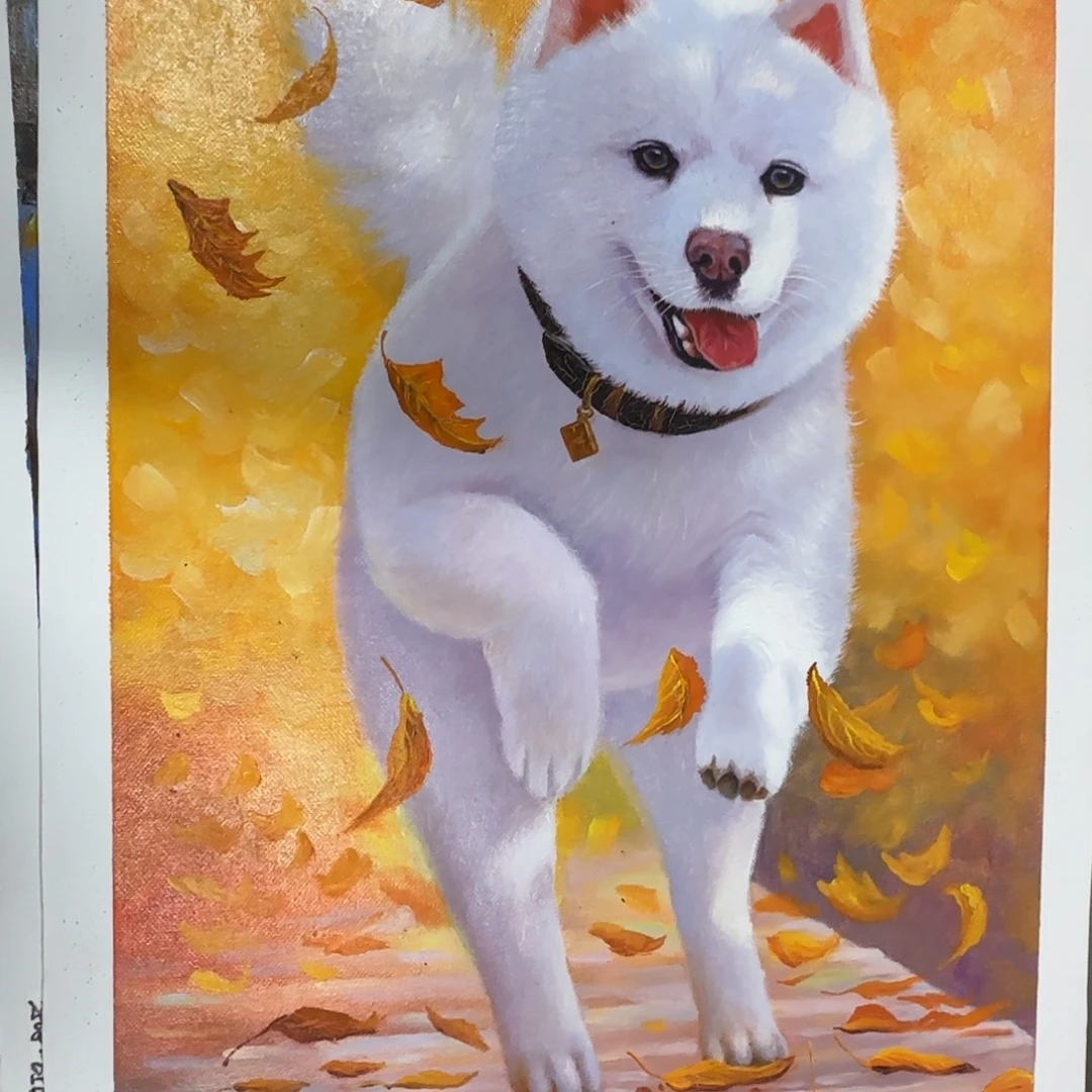 油画加油加油努力加油加油