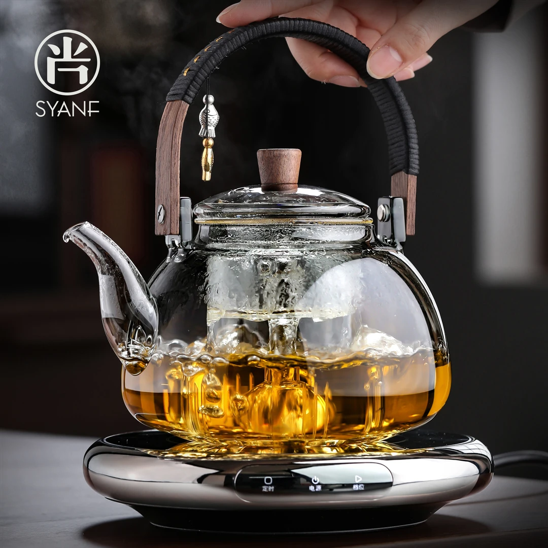 玻璃煮茶壶电陶炉家用加厚耐高温烧水壶茶具耐热泡茶新款煮茶器
