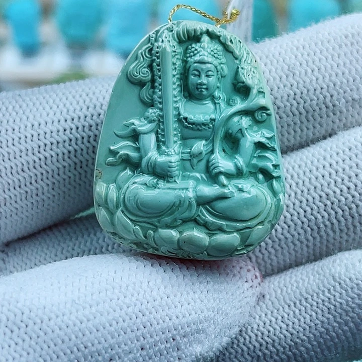 绿松石未镶嵌珠宝奇石