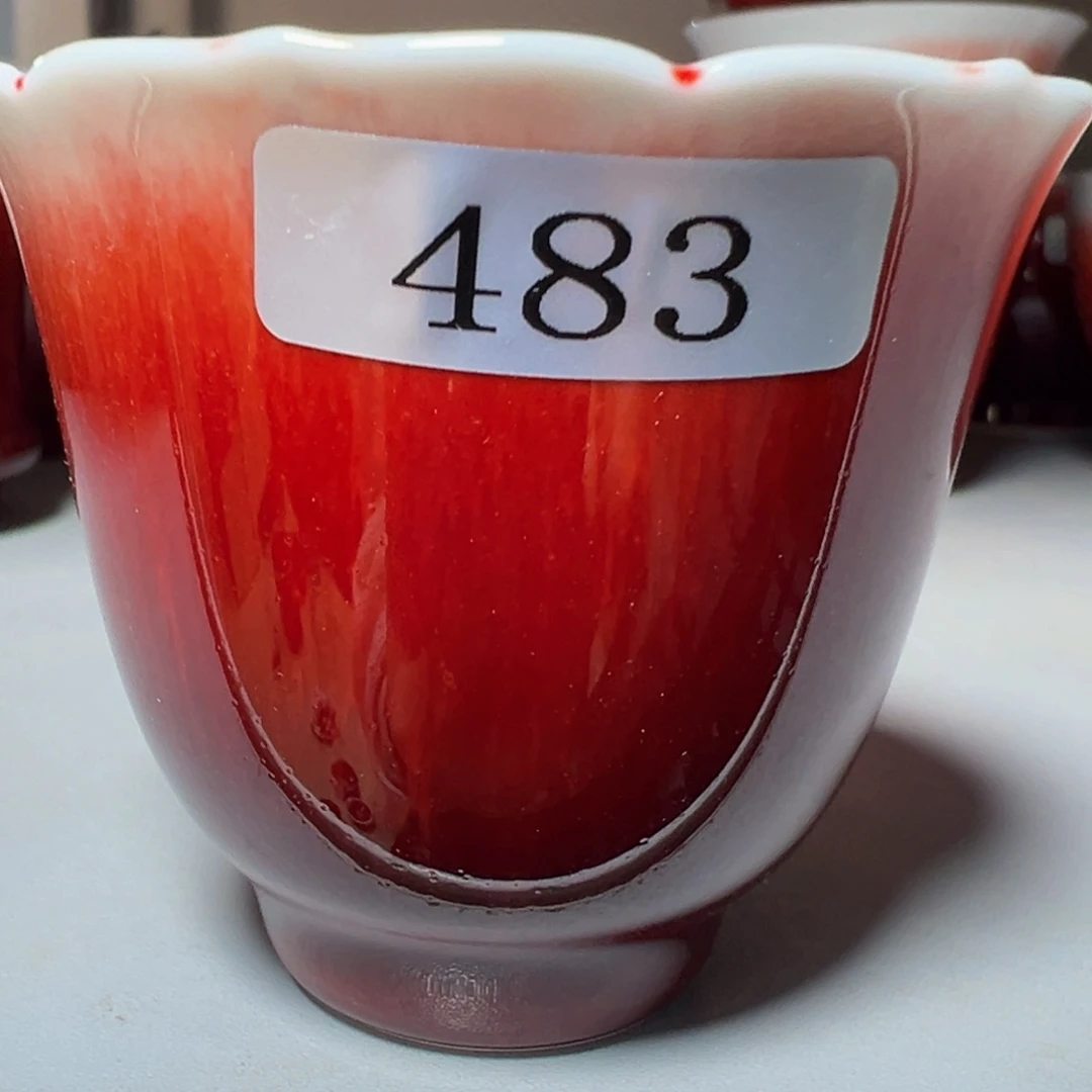 陶景德镇陶瓷郎红微瑕