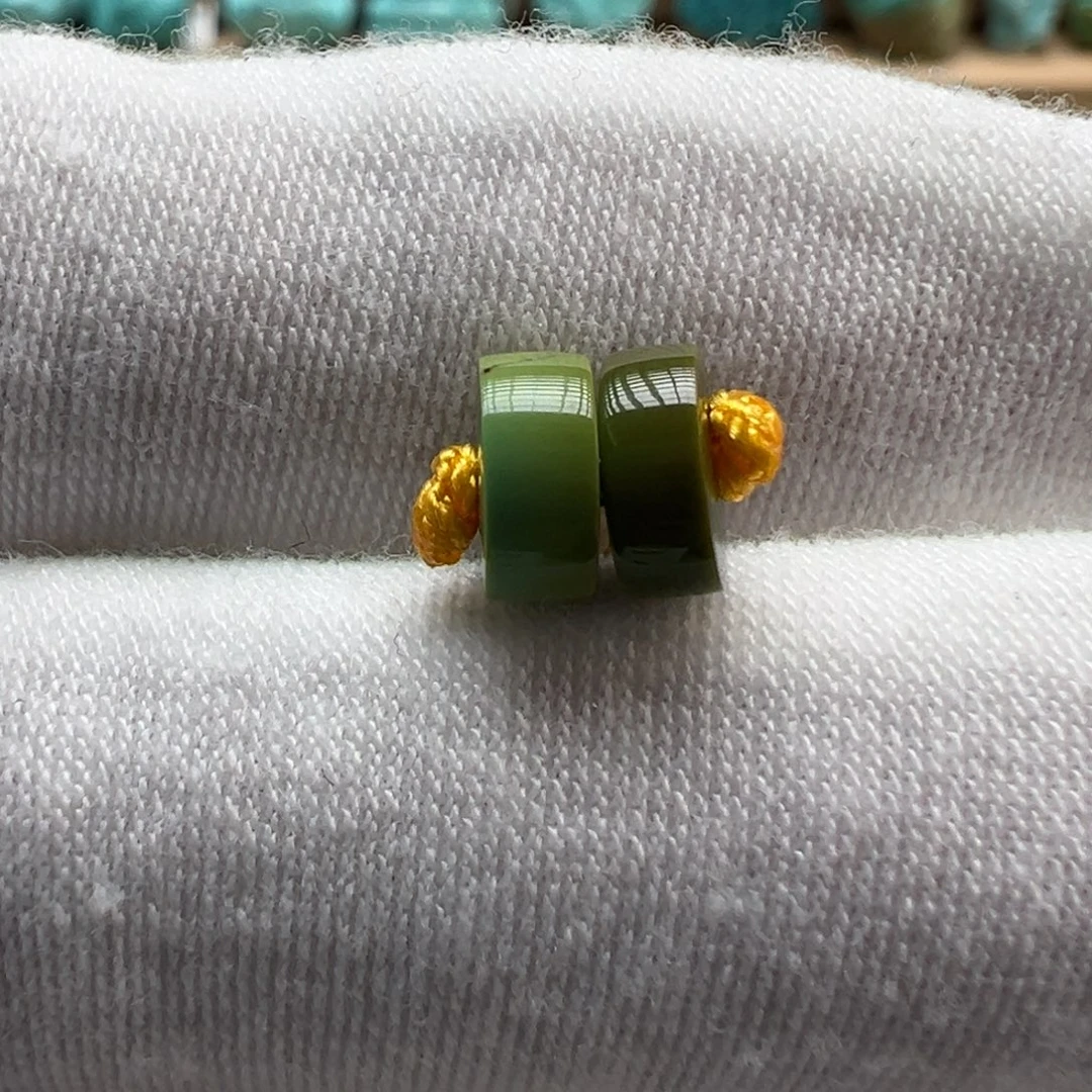 绿松石未镶嵌配饰7*3.2