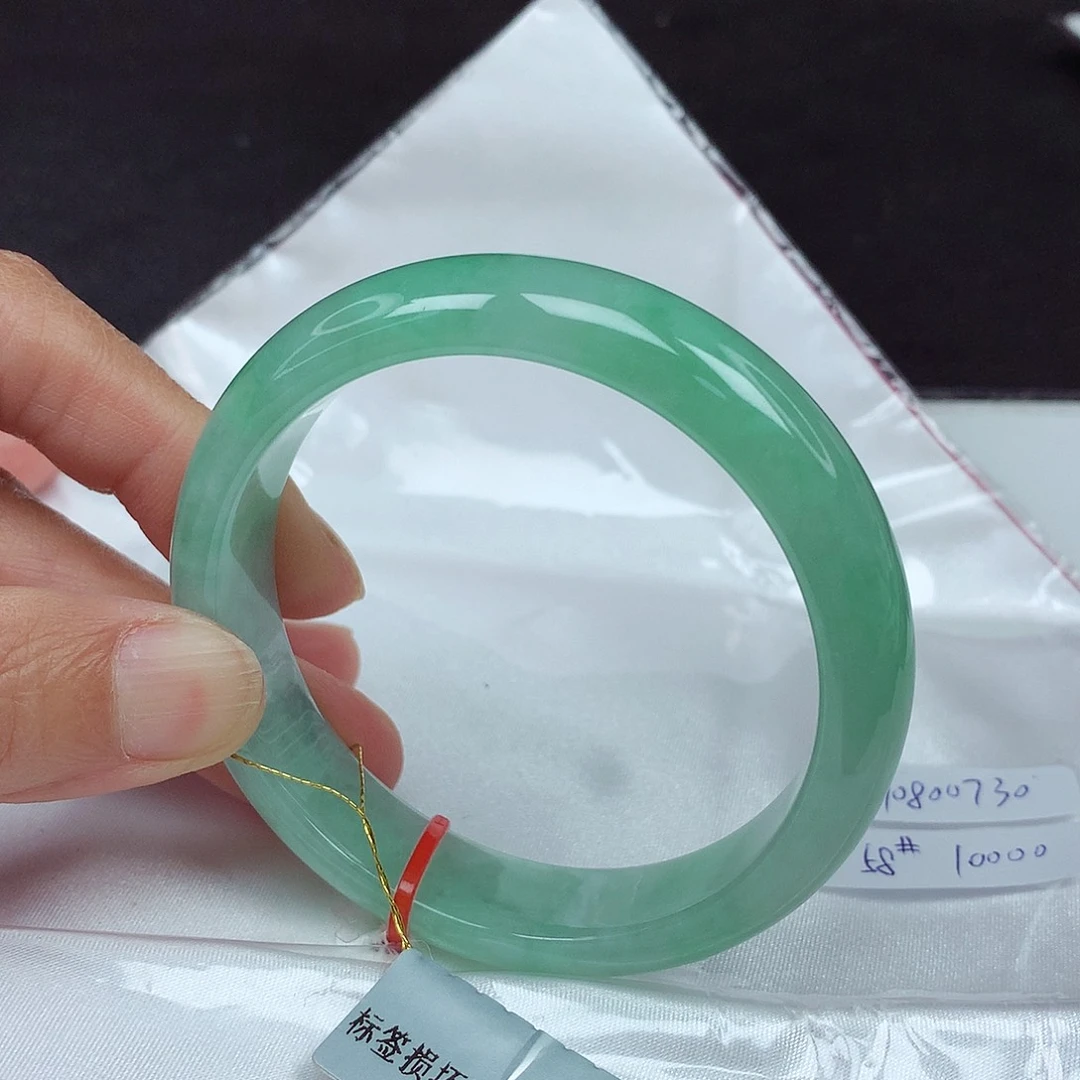 未镶嵌手镯翡翠58圈0730