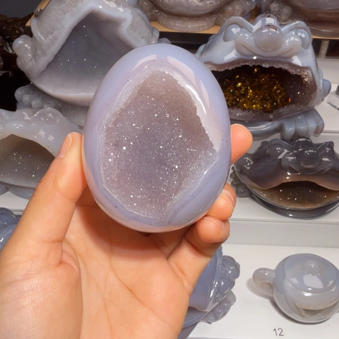 玛瑙/玉髓未镶嵌把件