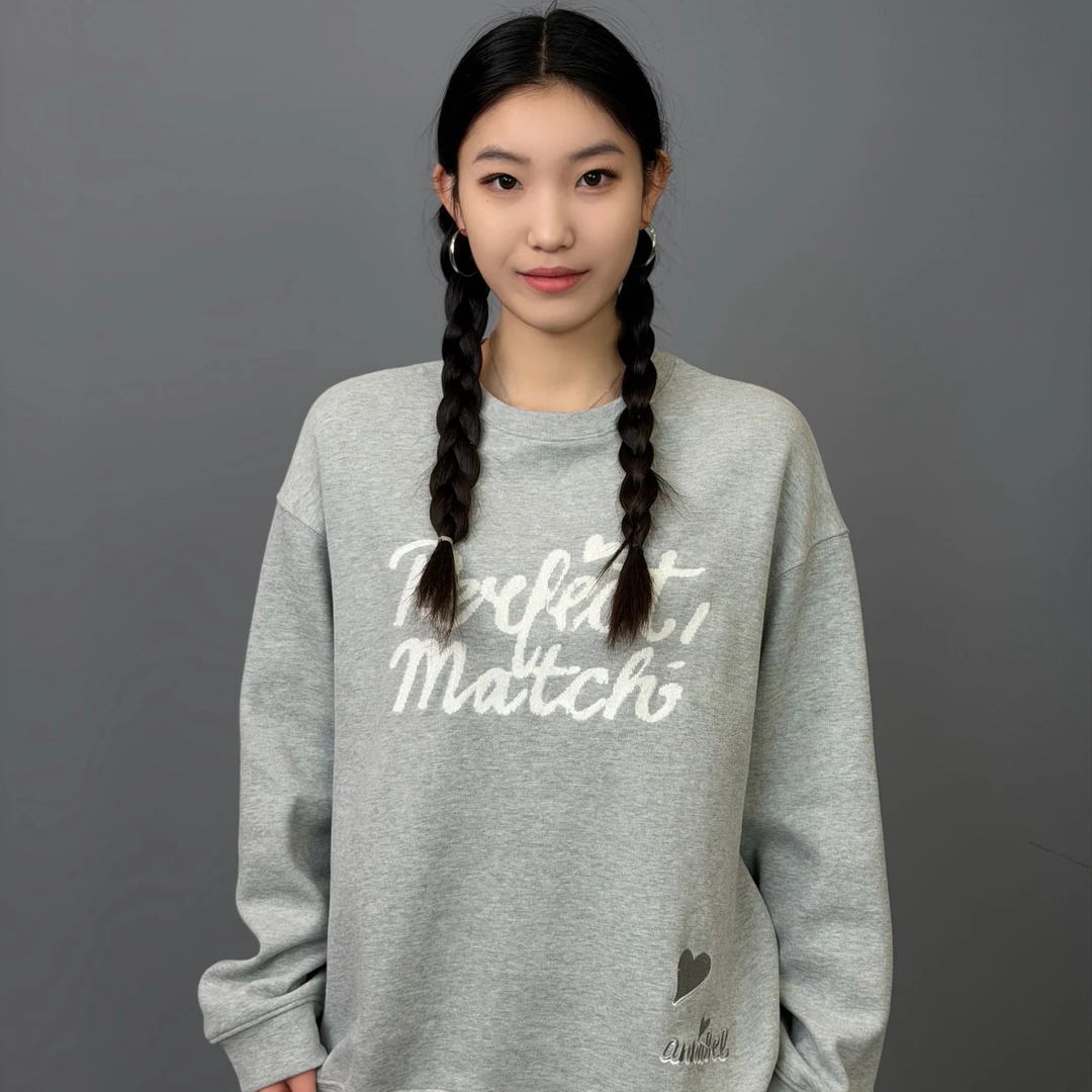 BODYWRAP休闲印花长袖卫衣时尚运动