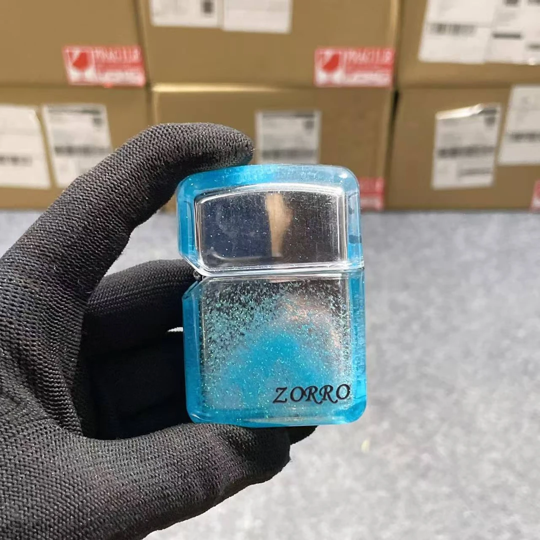 佐罗夜光流沙 珠光蓝高档煤油打火机