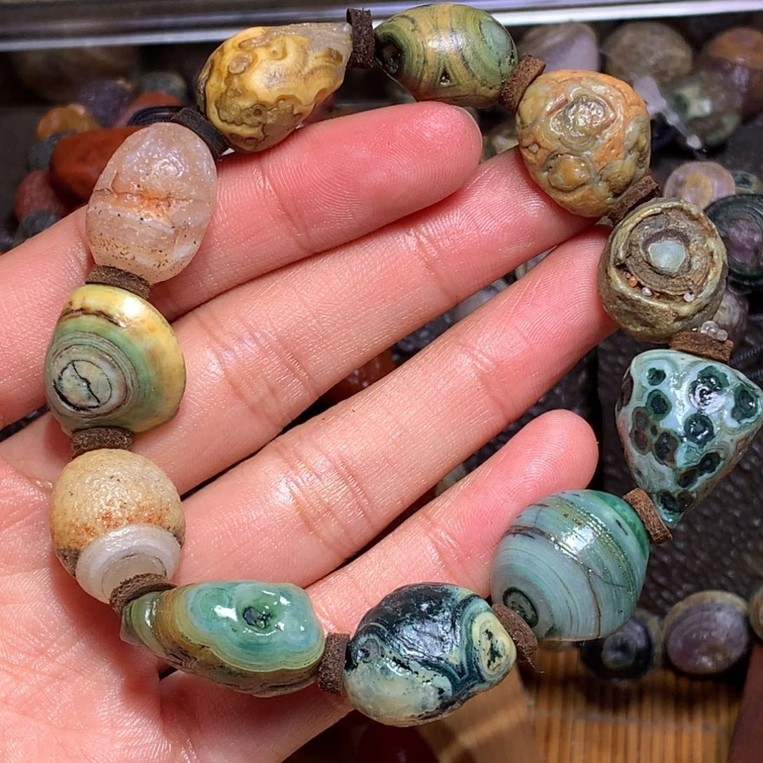 未镶嵌玛瑙/玉髓珠宝半成品