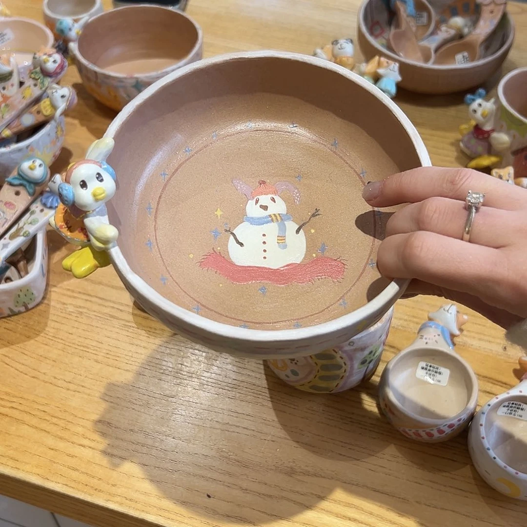 陶瓷莹*碗手作陶瓷碗