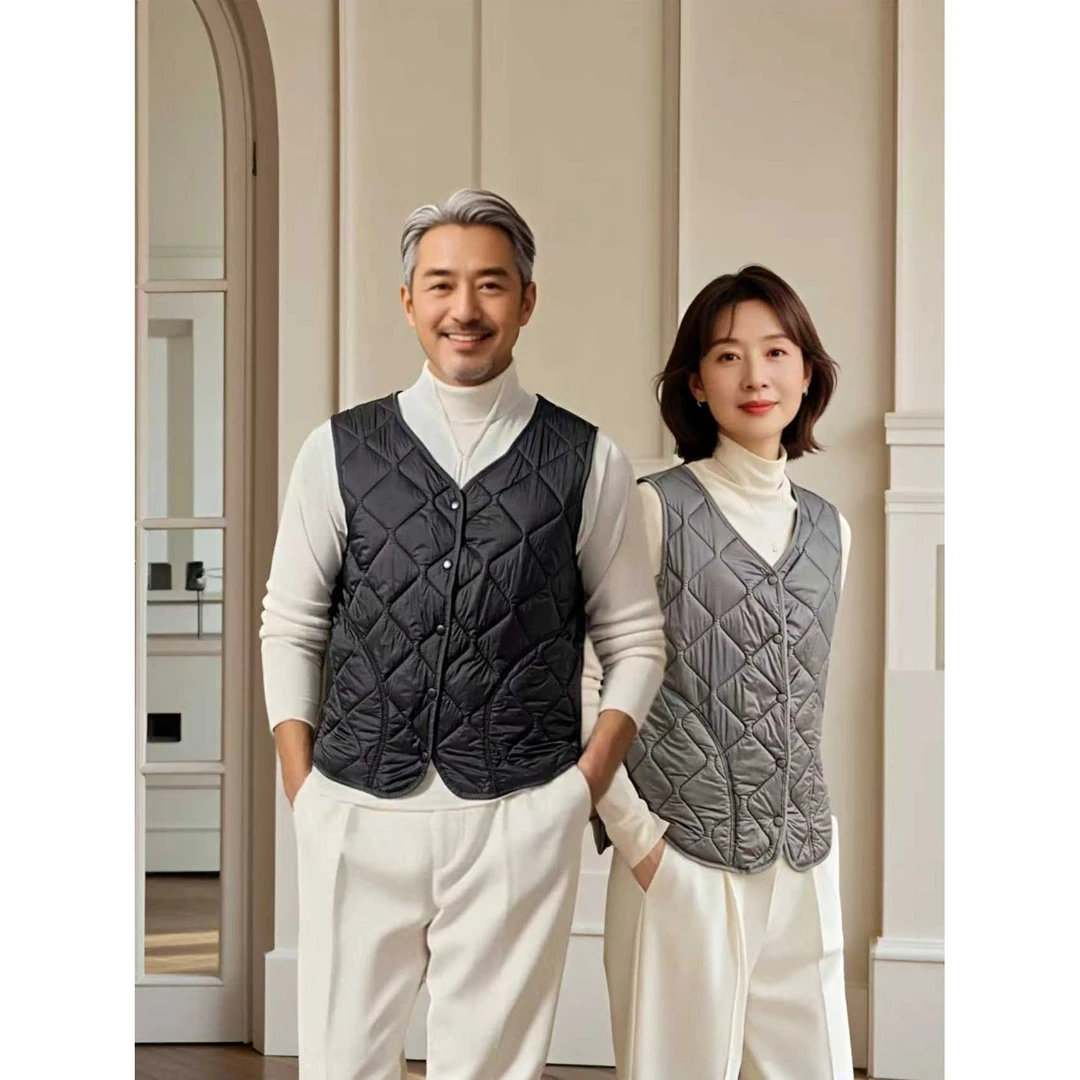 【小李感恩专属】男女款锦纶羊毛马甲MJ202519