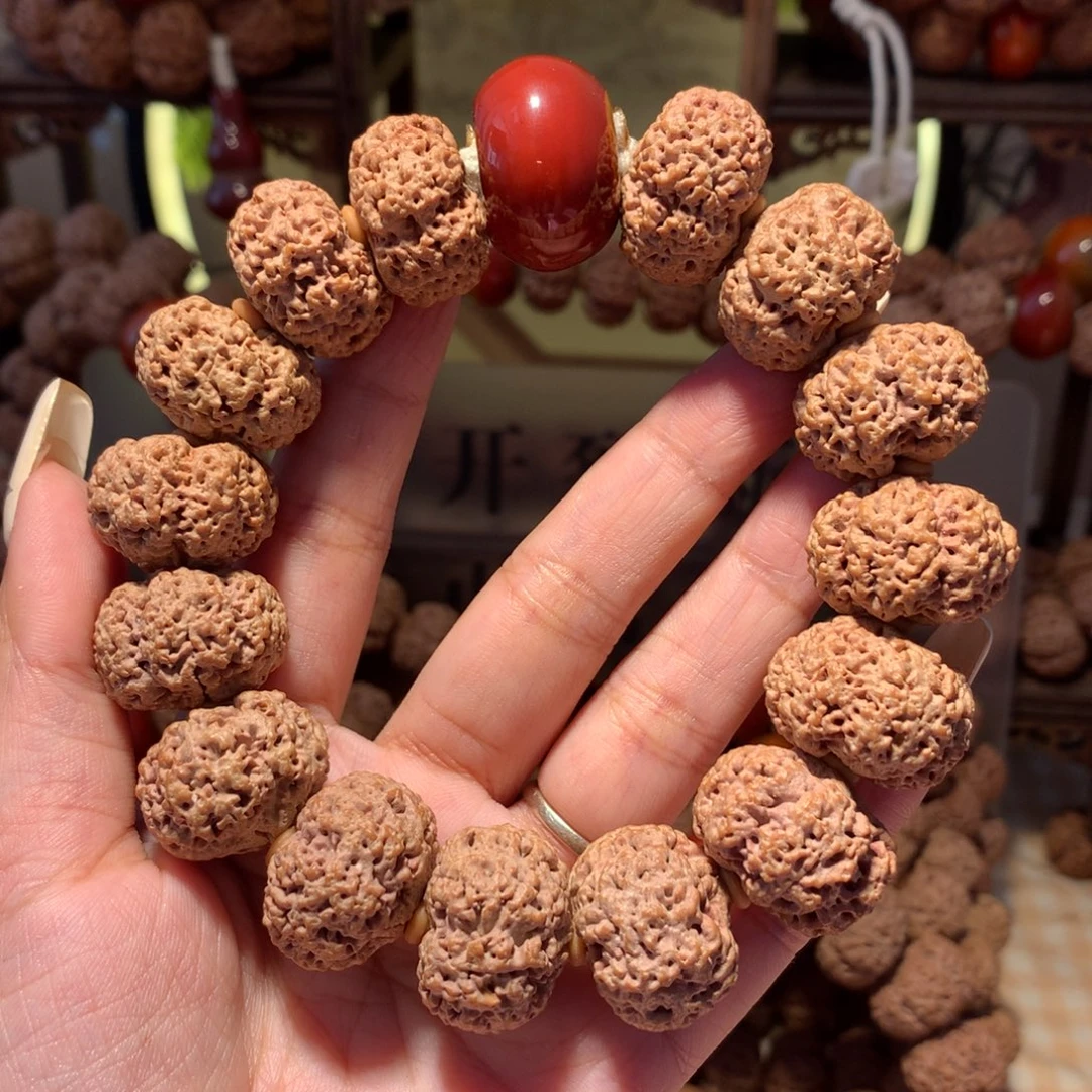 手串金刚菩提22规整度B介意勿拍