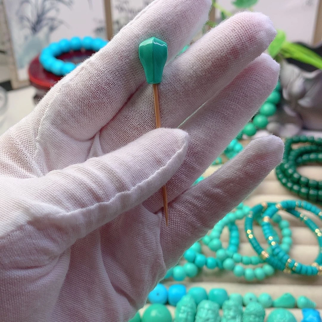 非金属贝壳三通绿色