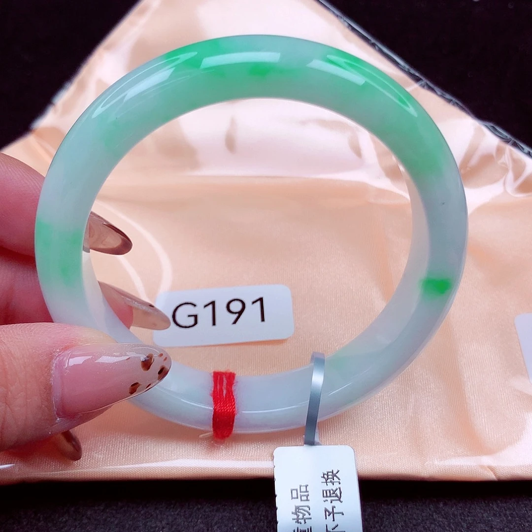 翡翠未镶嵌手镯天然缅甸翡翠A货玉手镯