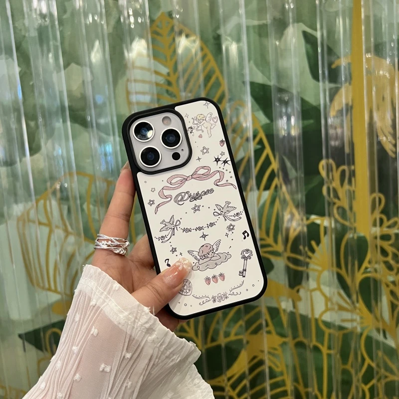 艺术天使菲林手机壳适用苹果iPhone16promax新款15/13保护套14