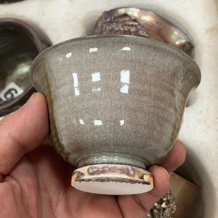 柴烧杯子宝瓶大放漏