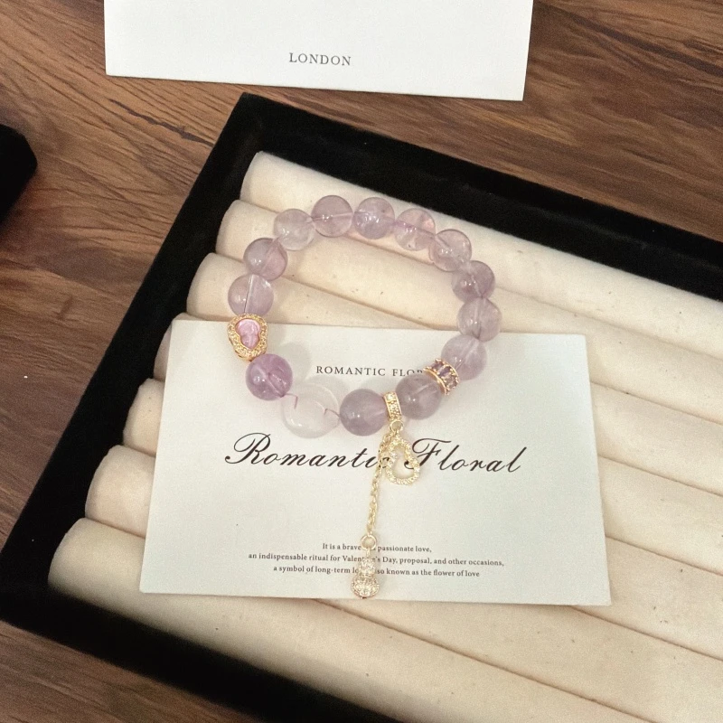 X2335紫水晶手链高端轻奢手串多样性发一