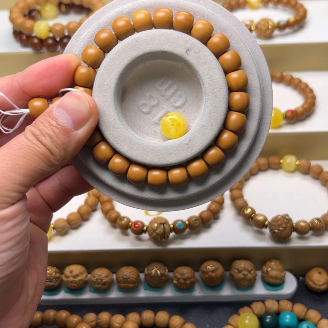 猴头核桃吊坠胖*墩直切 9➕ 原矿配饰 原色精工