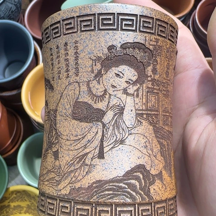 茶杯紫砂全手工制作工艺
