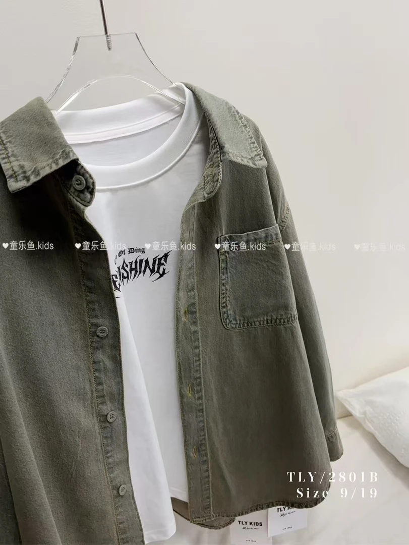 【春】童装 衬衣（超软牛仔）