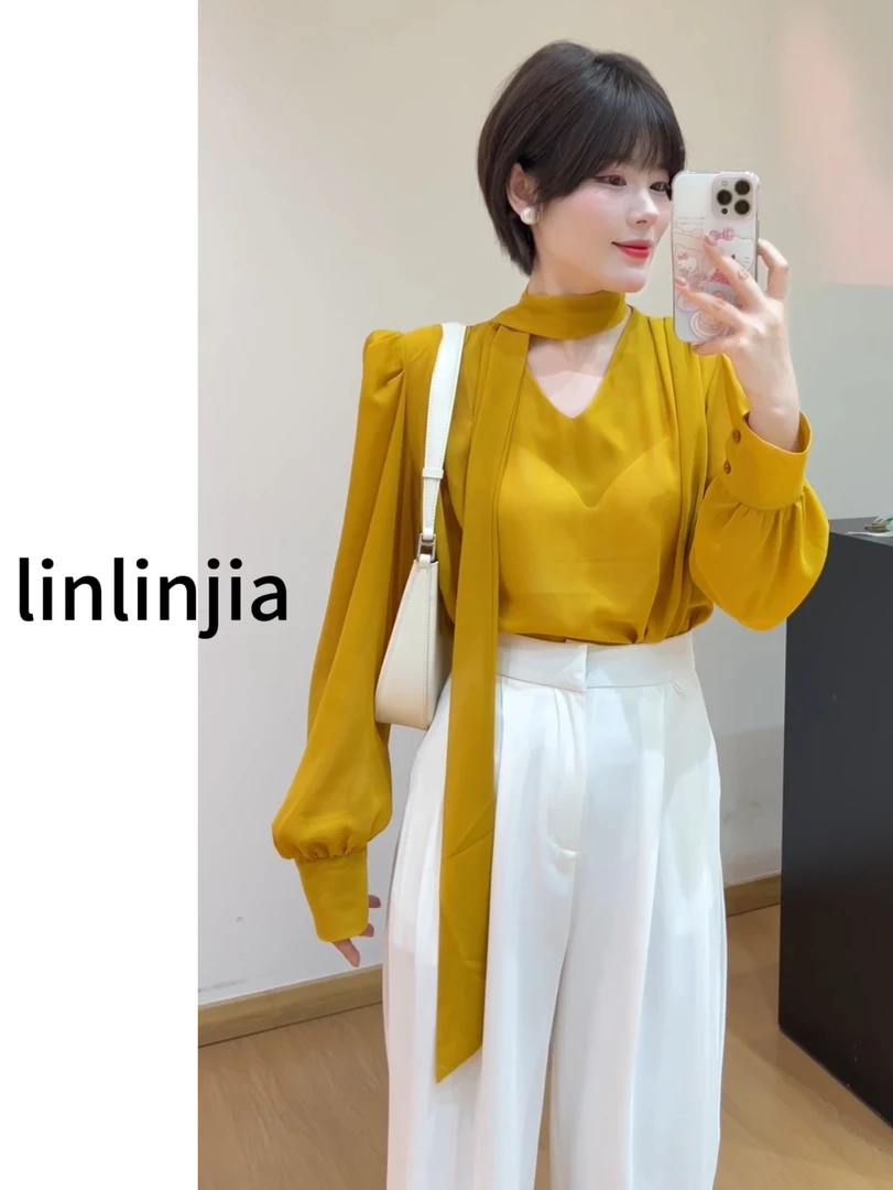 雪纺衫 上衣 显白