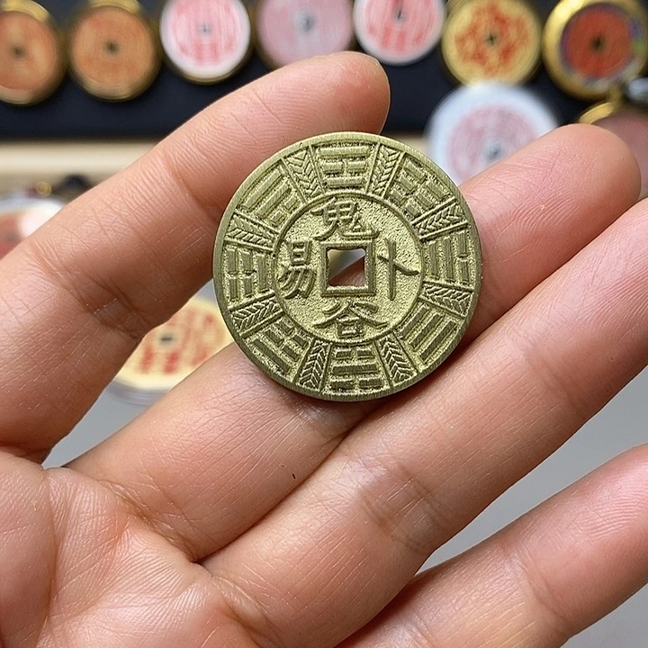 铜现代仿制工艺文创铜币