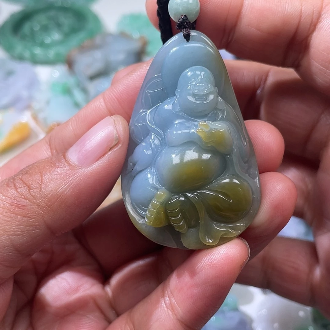颈饰未镶嵌翡翠翡玉缘翡翠