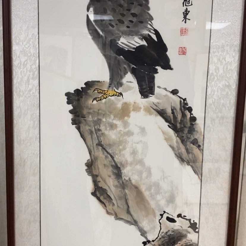 【闪购商品】国画手绘国画带框