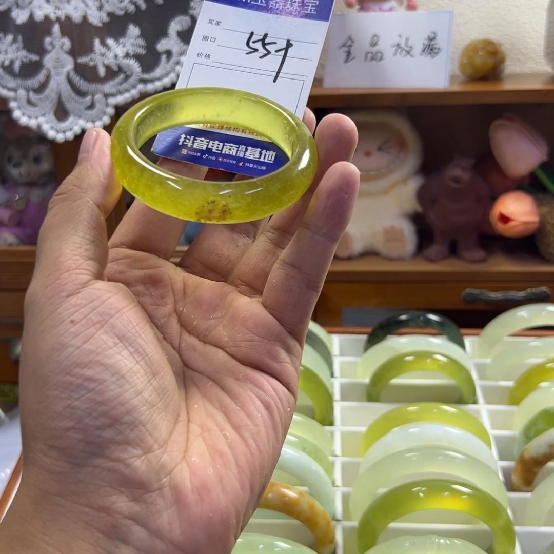 蛇纹石玉未镶嵌手镯730