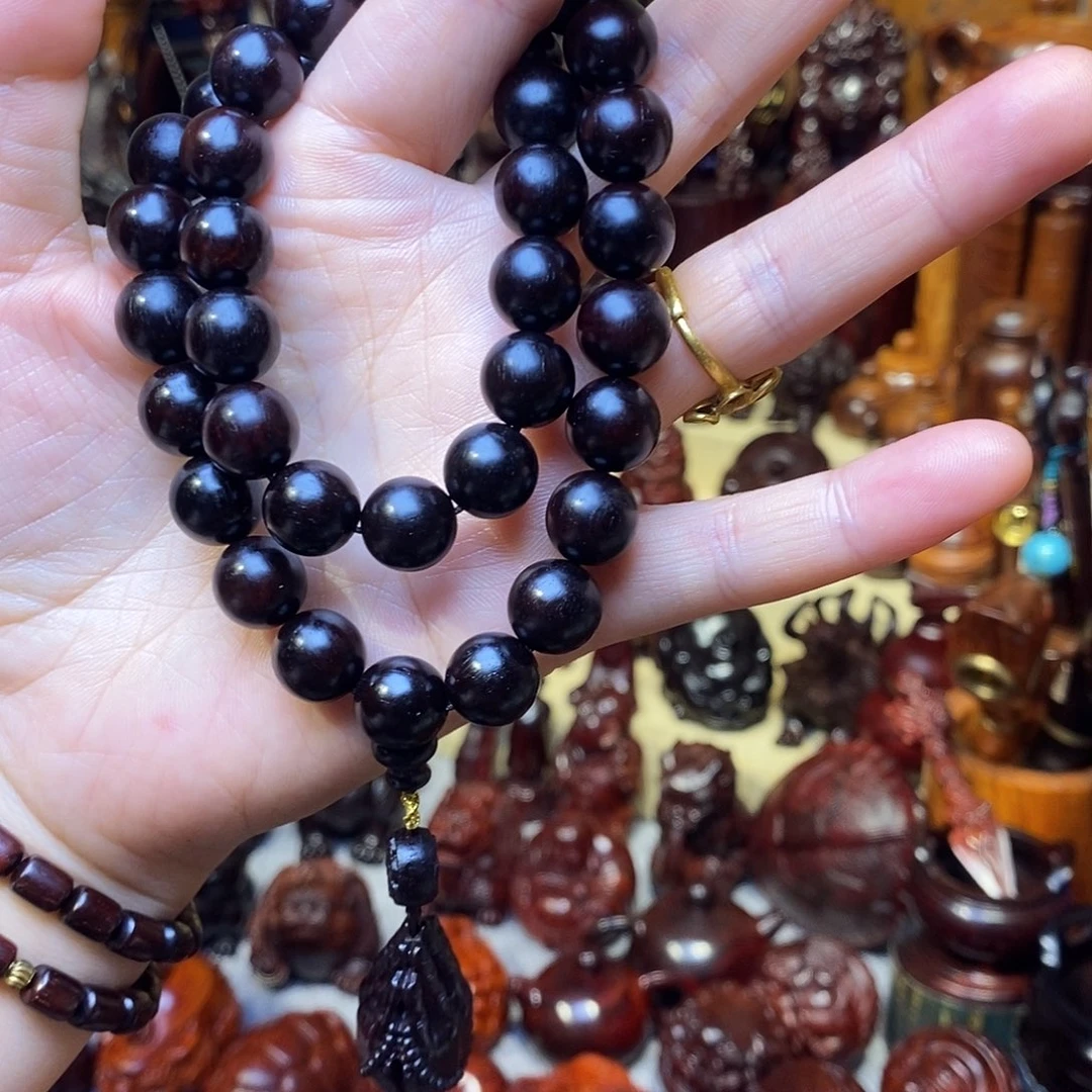 檀香紫檀（小叶紫檀）一***步手持1.2