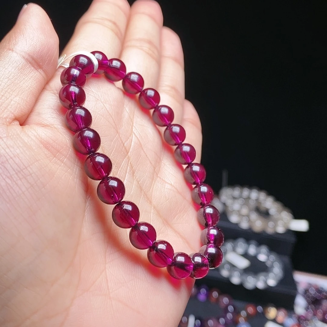石榴石手串未镶嵌