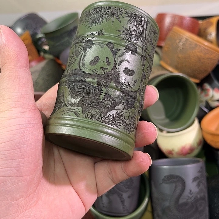 茶杯紫砂全手工紫砂主人杯