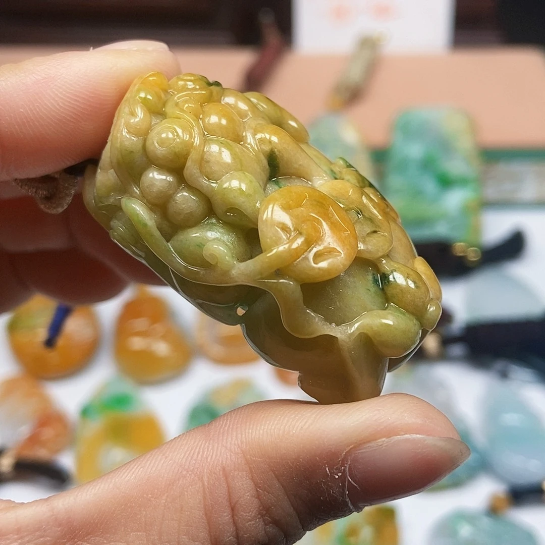 定制翡翠未镶嵌翡翠A货一物一证