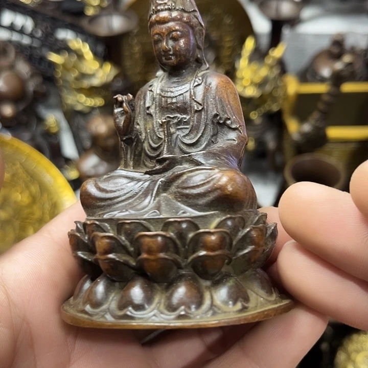 顺顺利利，铜器摆件