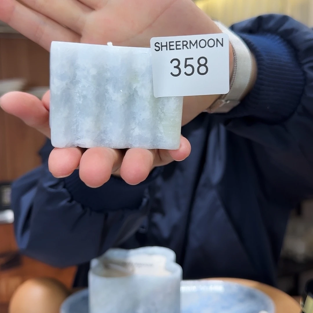 大理石358蓝水晶小饼干