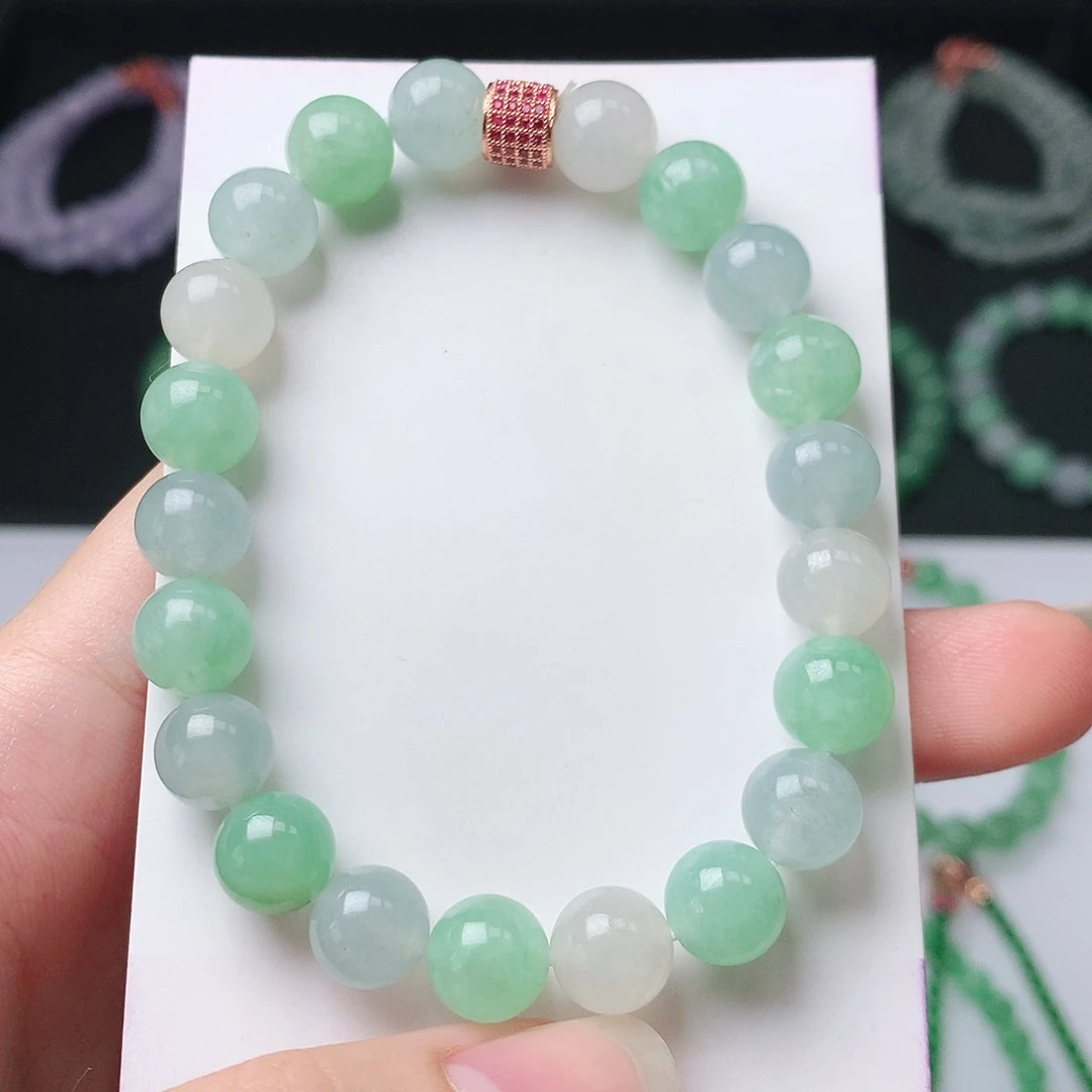 翡翠未镶嵌手链翡翠