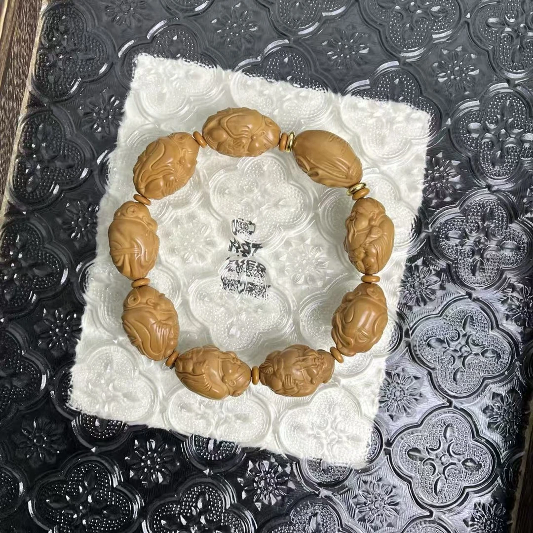 【祥盈满15-16mm】橄榄核元甲财神单圈 CP091-2613