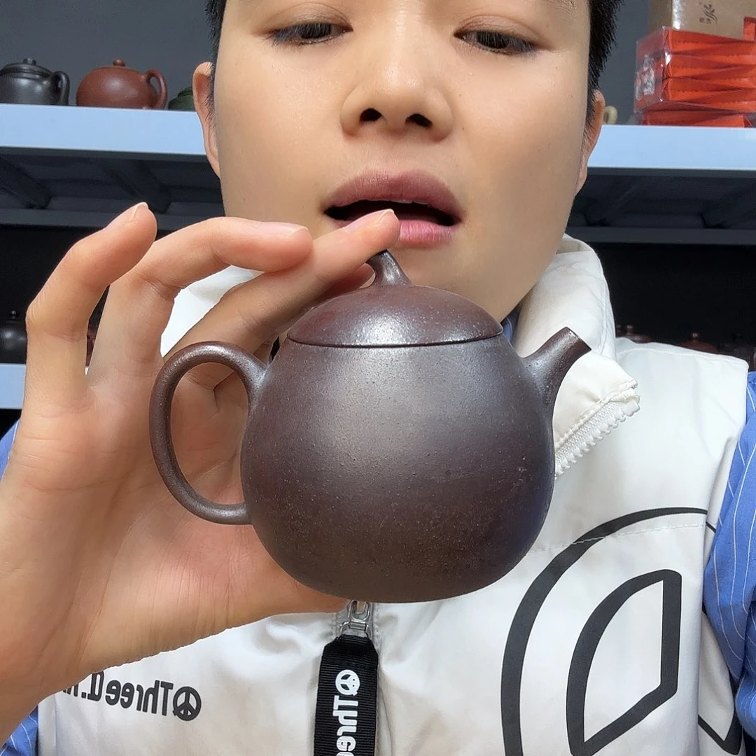 紫砂茶壶民间手艺人全手工制作