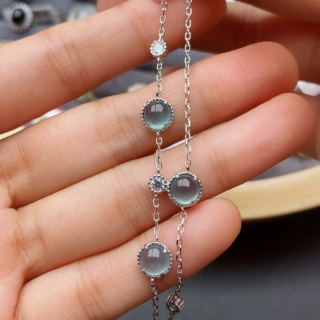 翡翠戒指银S925镶嵌111111