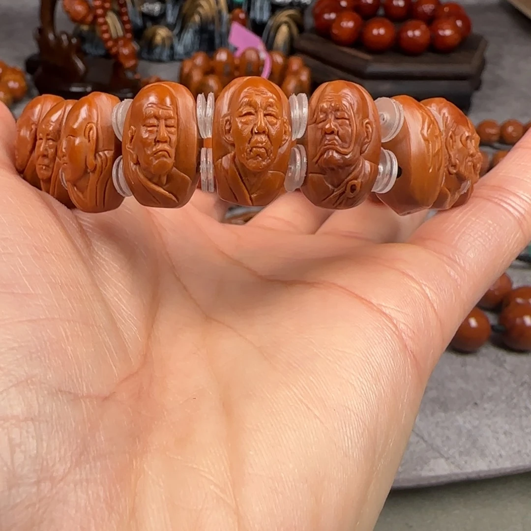 手串/手链橄榄核十八罗汉手串
