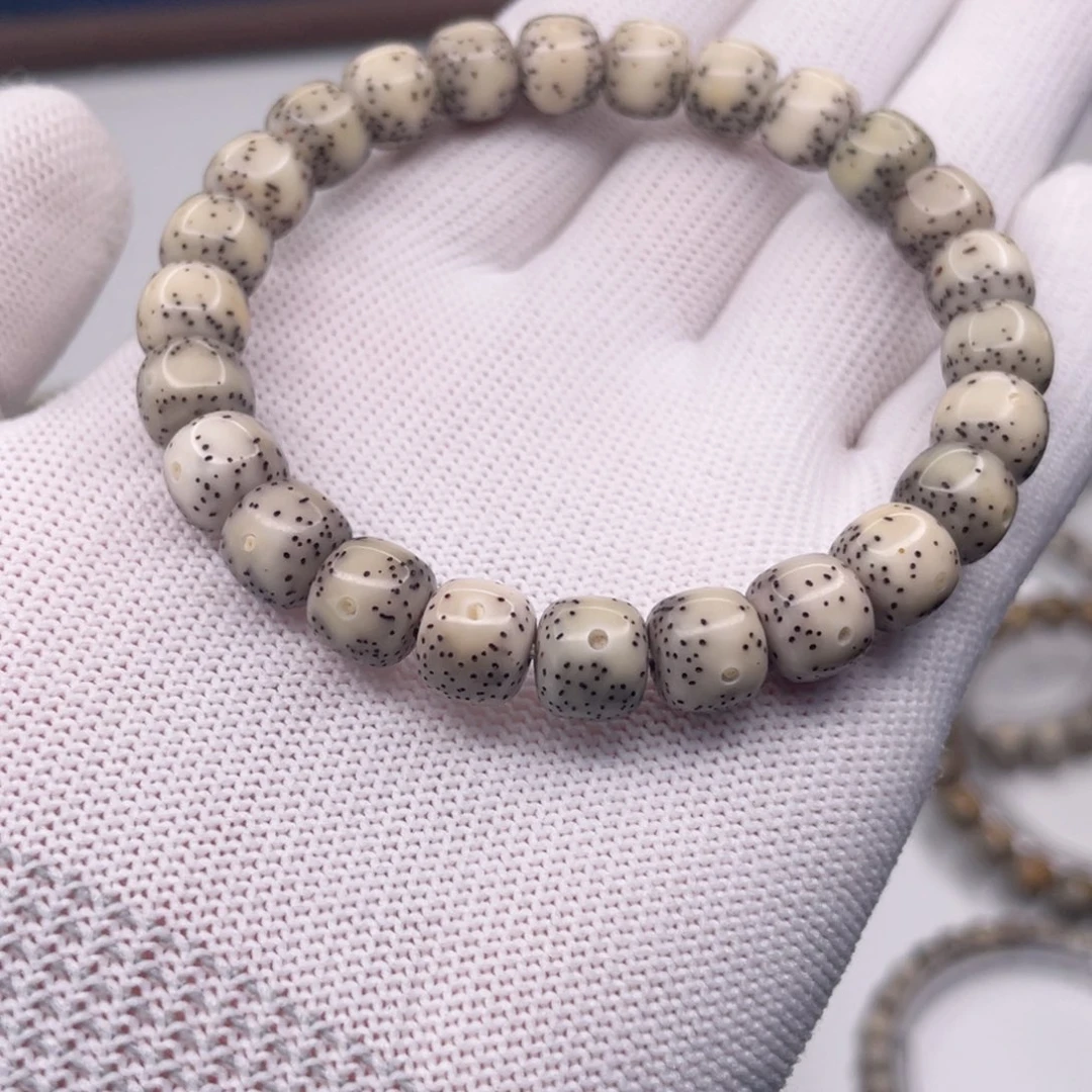 星月菩提手串98通体留白