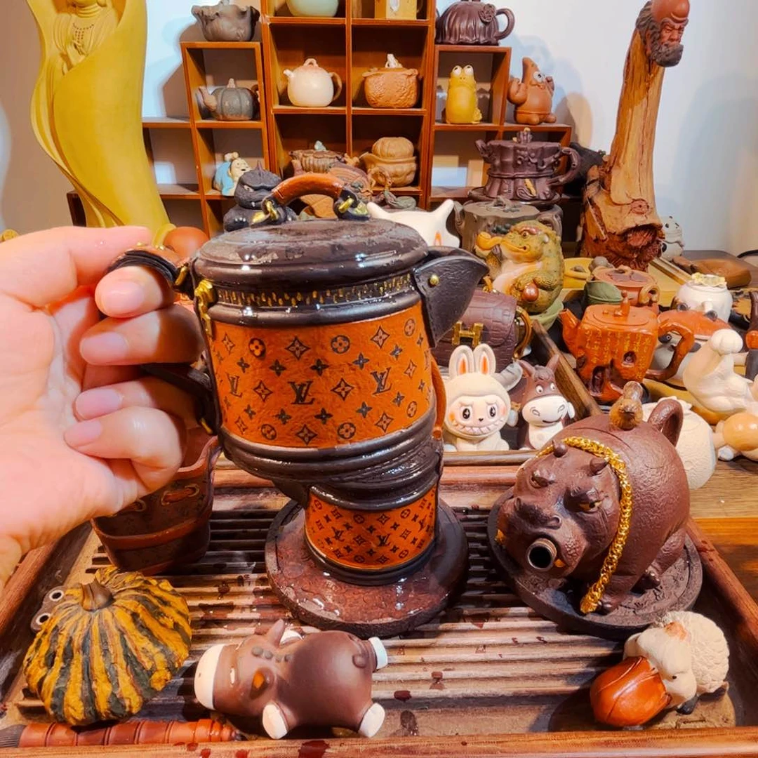 大****茶壶紫砂纯手工制作过程就是