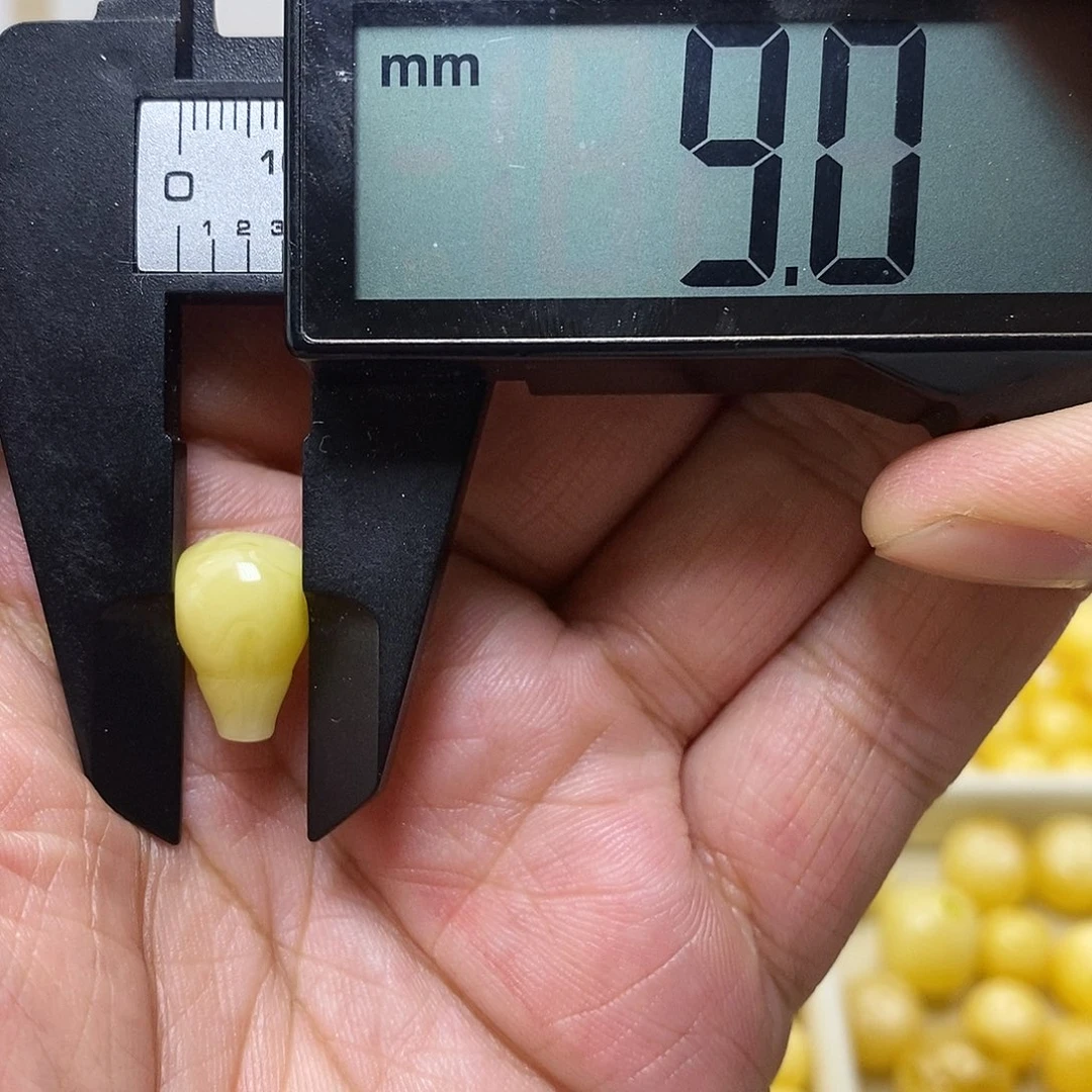 未镶嵌琥珀裸石蜜蜡三通