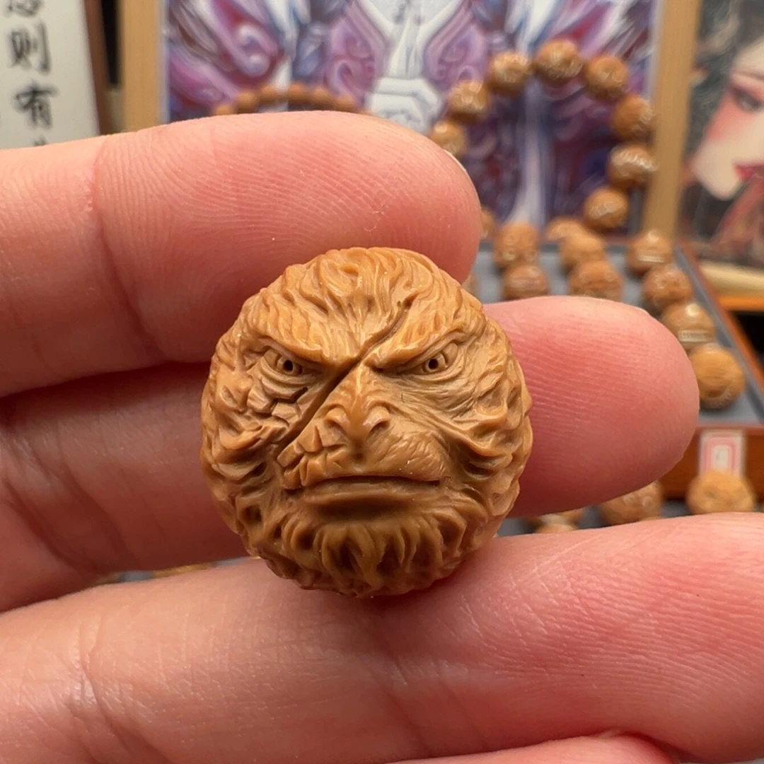 猴头核桃吊坠大圣