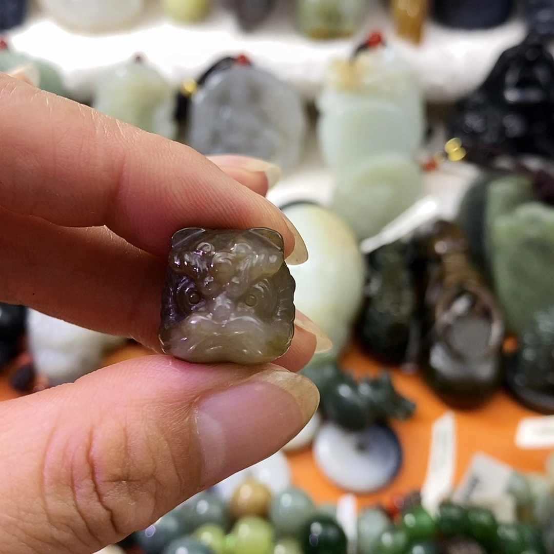 卡***人手串未镶嵌和田玉