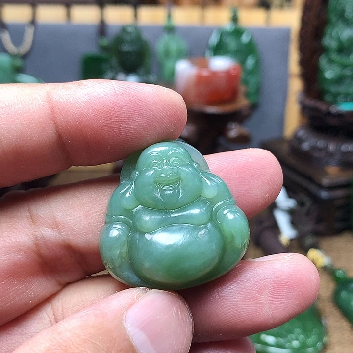 和田玉（碧玉）未镶嵌颈饰