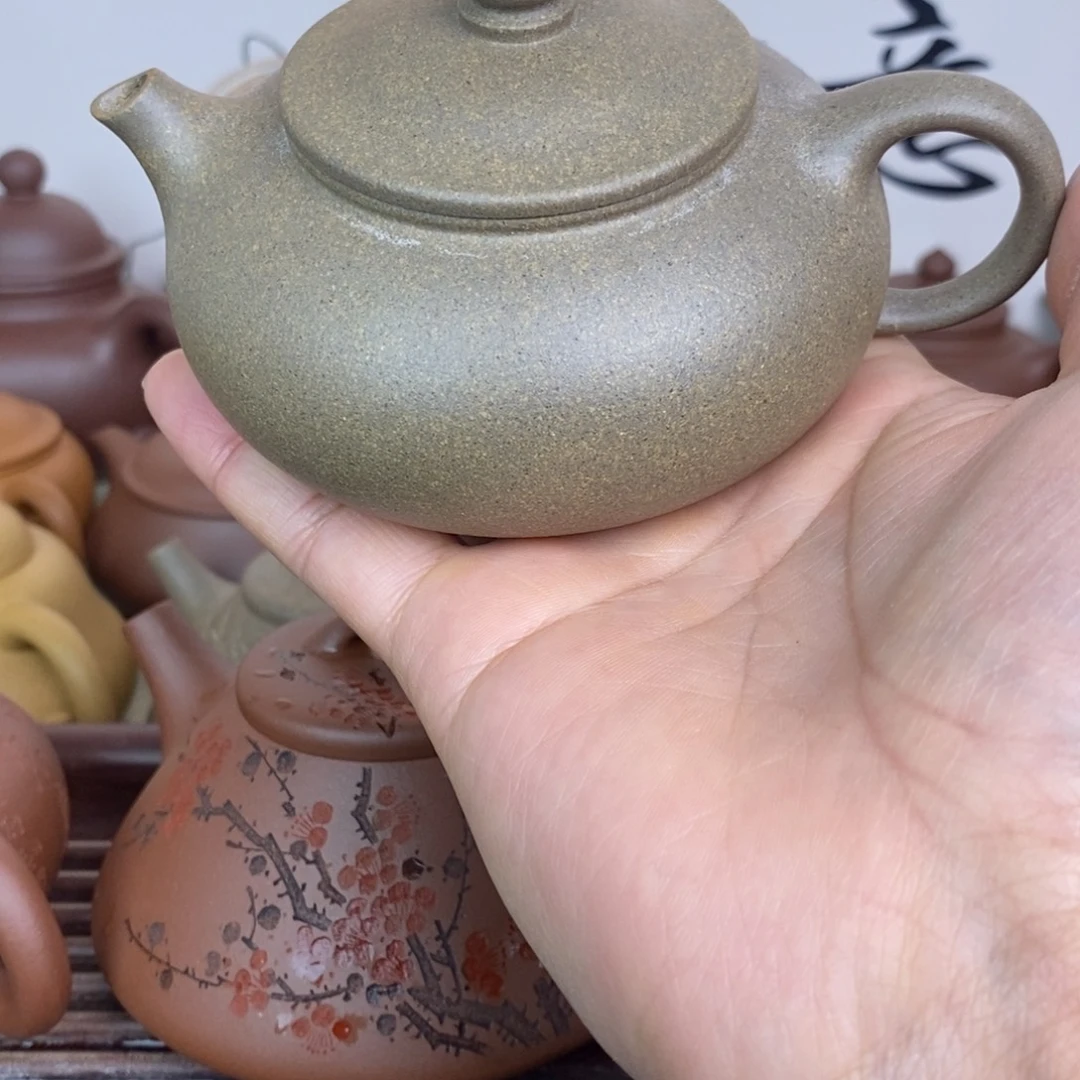 紫砂茶壶200cc左右寒江原矿精挑降坡泥0添加