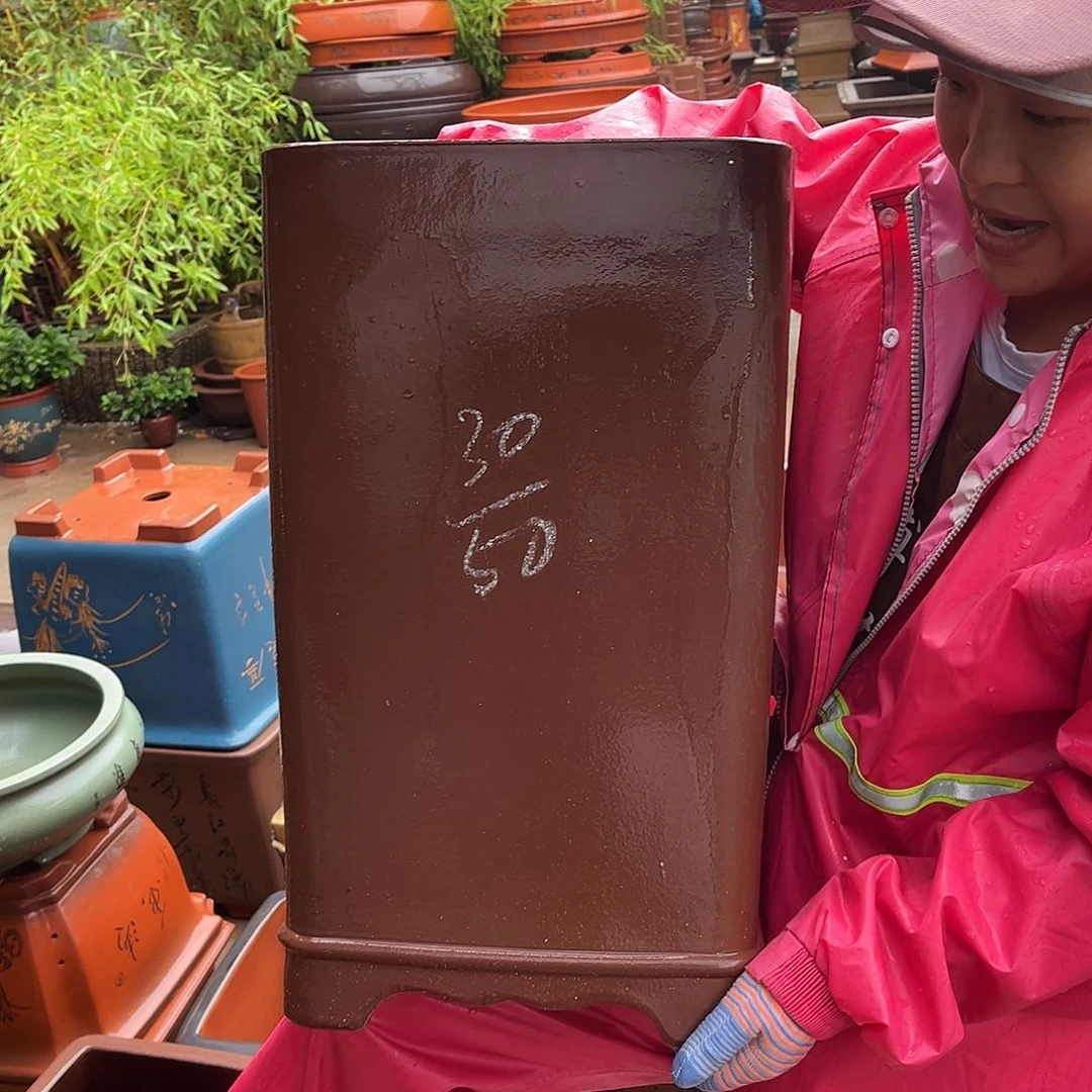 紫砂花盆盆景艺术