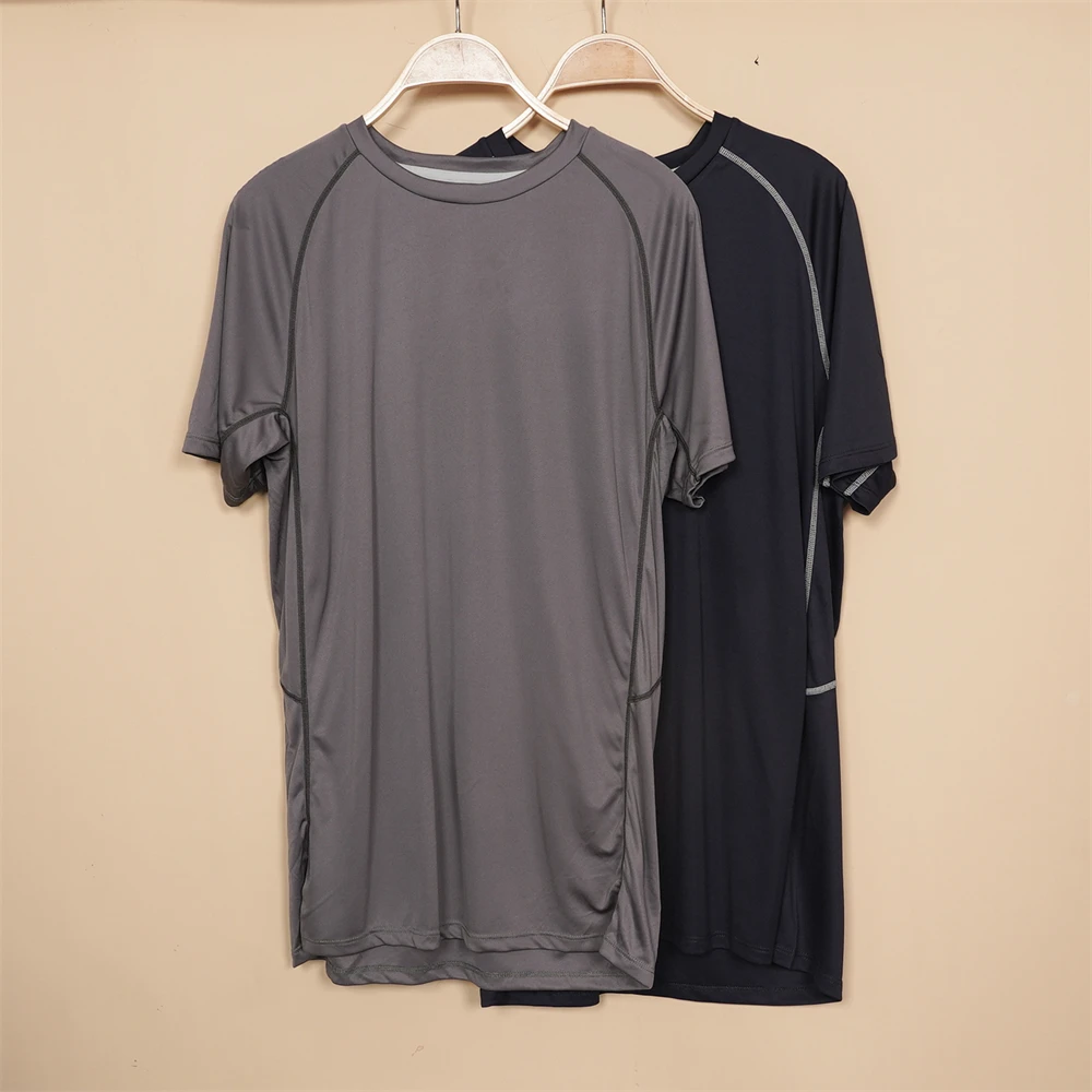 速干T恤男短袖圆领运动足球跑步健身透气吸湿宽松欧美外贸单NA302